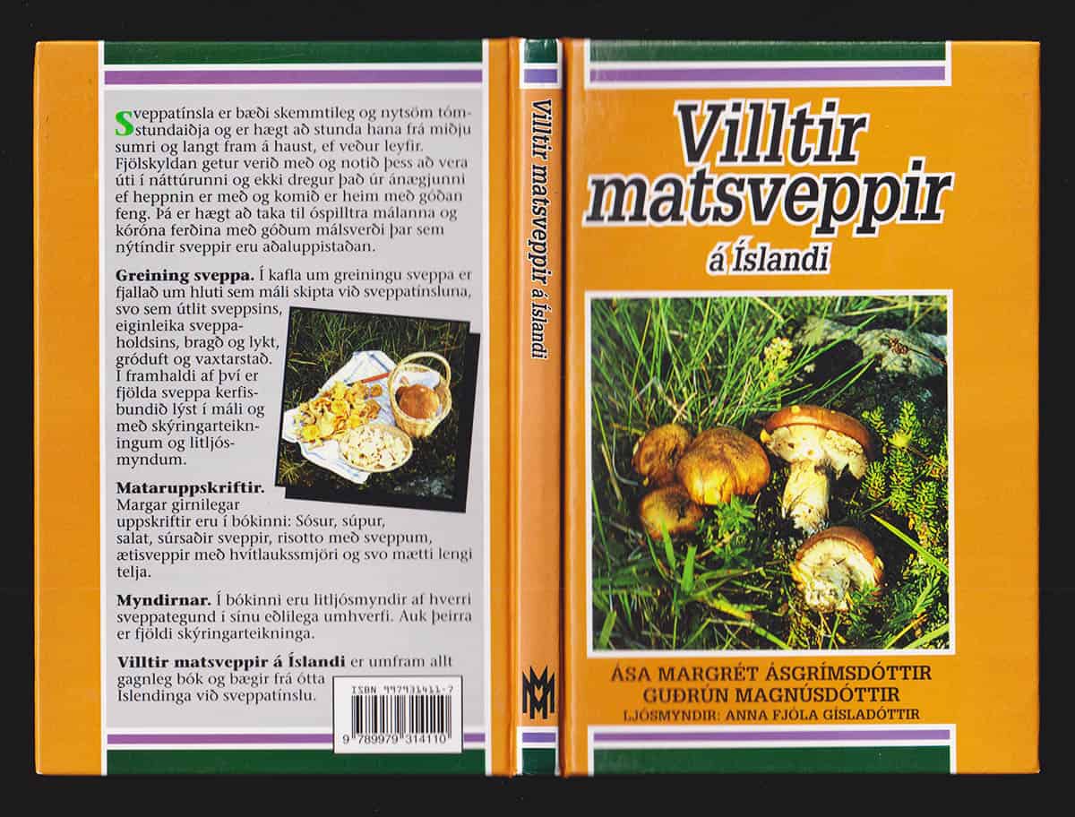 Ásgrímsdóttir, Ása Margrét ; Guðrún Magnúsdóttir : Villtir matsveppir a islandi