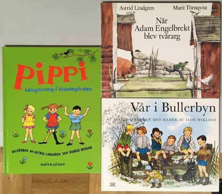 Astrid Lindgren : 3 bilderböcker ASTRID LINDGREN enl bild