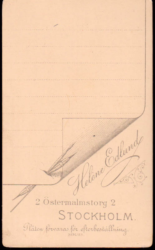 Heléne Edlund (1858-1941) Stockholm (fotograf)