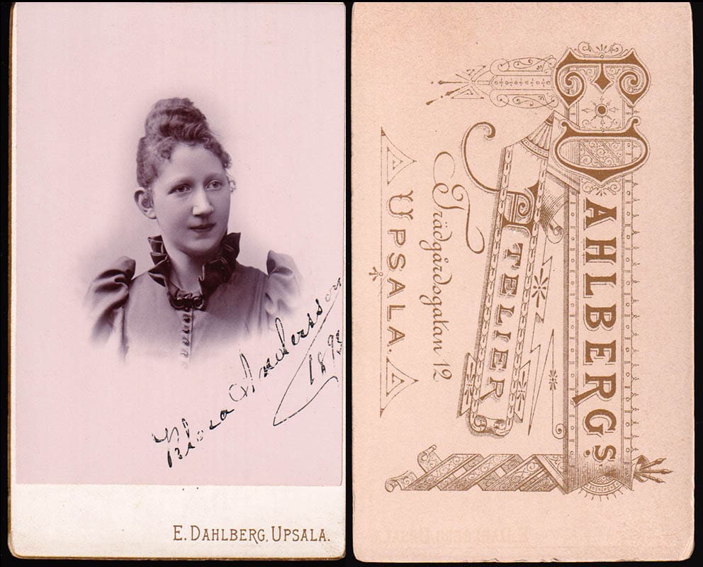 Jones Erik Ersson Dahlberg (1838-1908) Uppsala (fotograf)