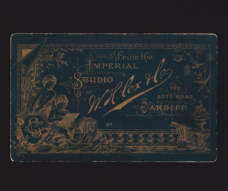 W. H. Cox & Co. Cardiff (Storbritannien, ateljé)