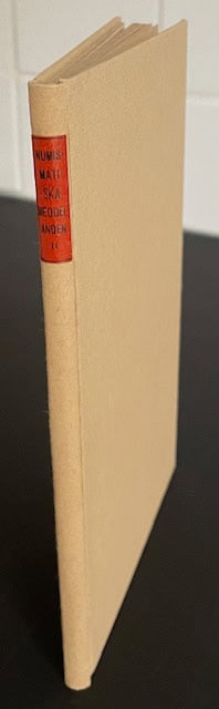 Aug. Wilh Stiernstedt : Numismatiska meddelanden II