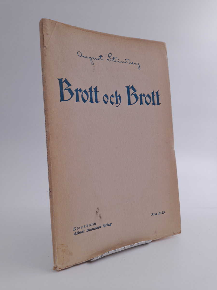 August Strindberg : Brott och brott