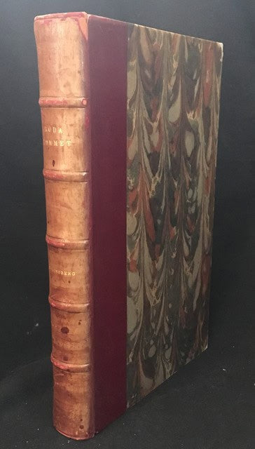 AUGUST. STRINDBERG : Röda rummet Skildringar ur artist- och författarlivet, Med akvareller och teckningar av Arvid Fougstedt