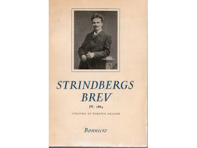 August Strindberg : Strindbergs brev. IV 1884