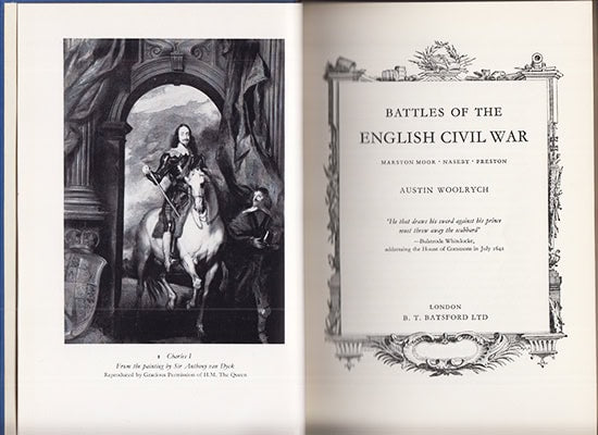 Austin Woolrych : Battles of the English Civil War. Marston Moor, Naseby, Preston