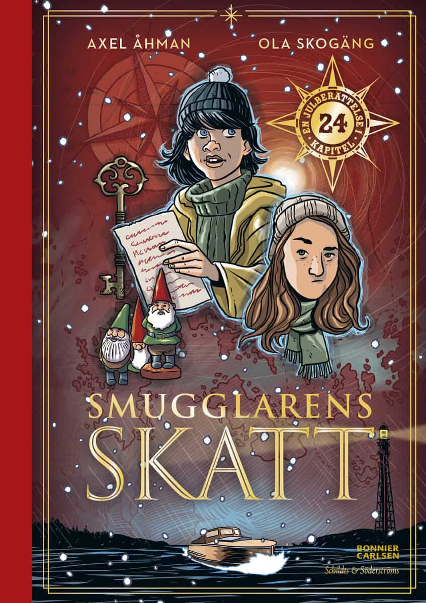 Axel Åhman : Smugglarens skatt : en julberättelse i 24 kapitel