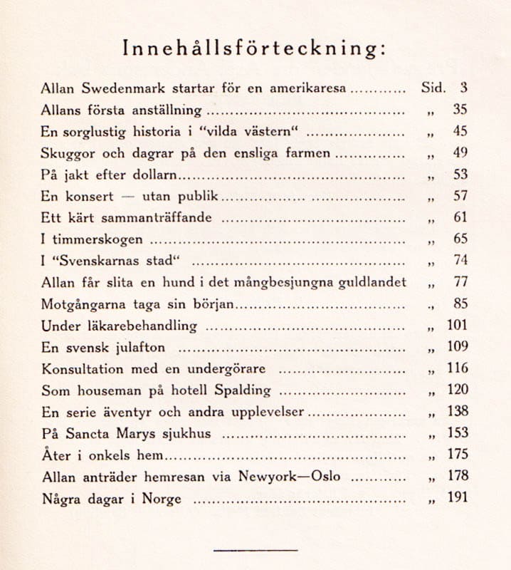 Axel Andersson : Hårda år