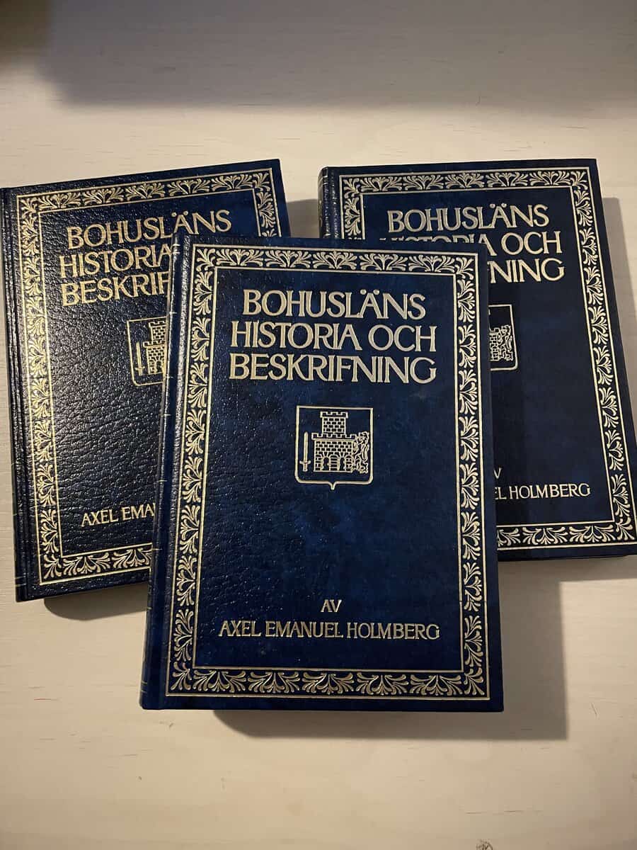 Axel Emanuel Holmberg : Bohusläns historia och beskrifning I-III (1-3)