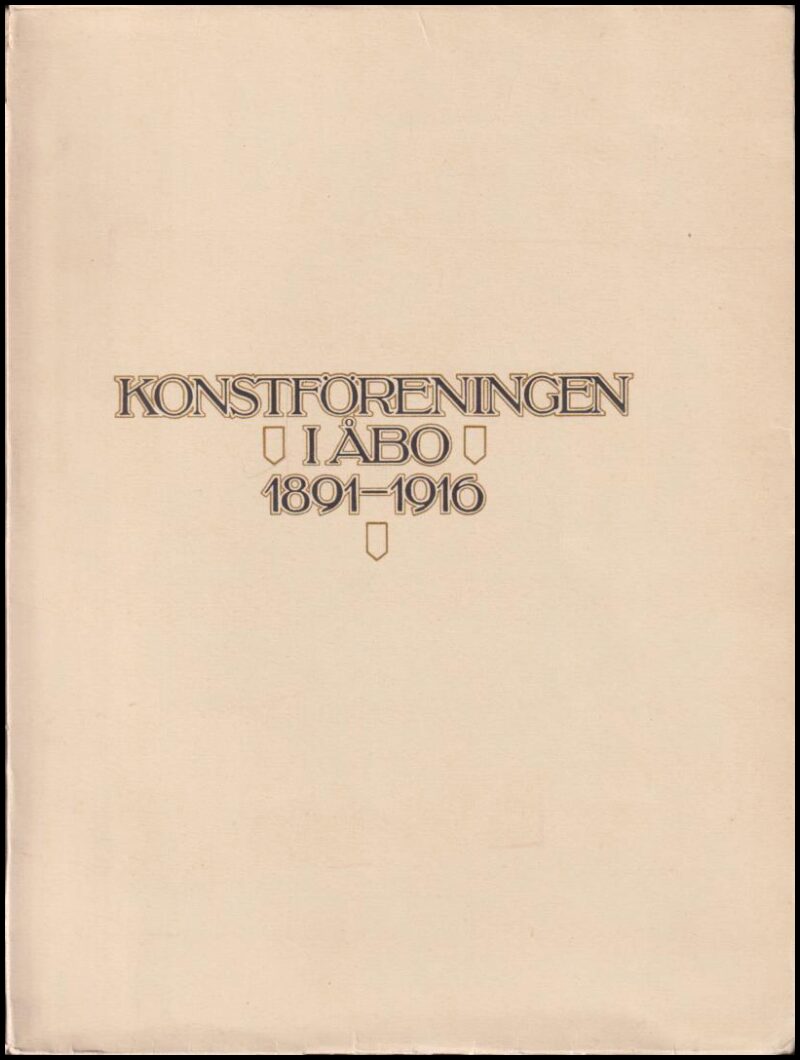 Axel Haartman : Konstföreningen i Åbo