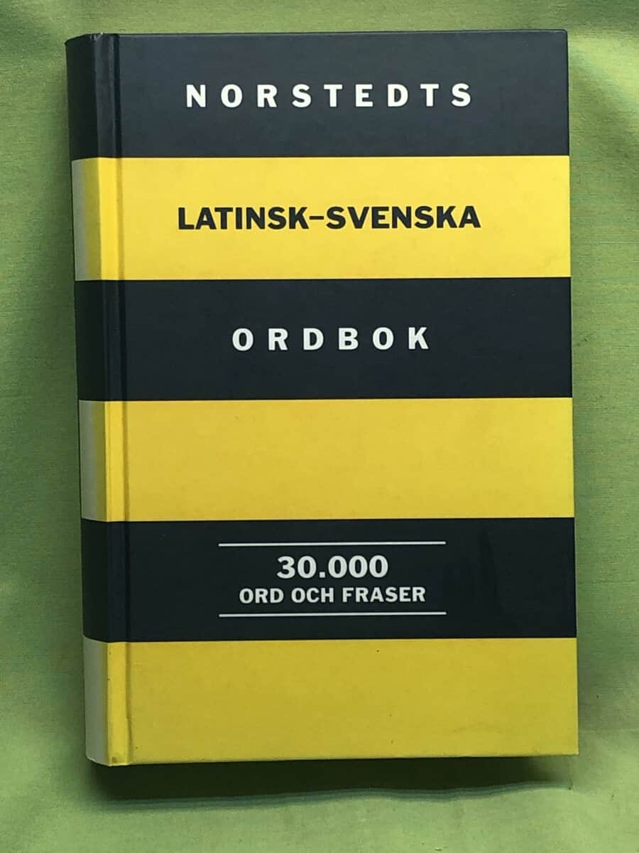 Axel W. Ahlberg : Norstedts latinsk-svenska ordbok