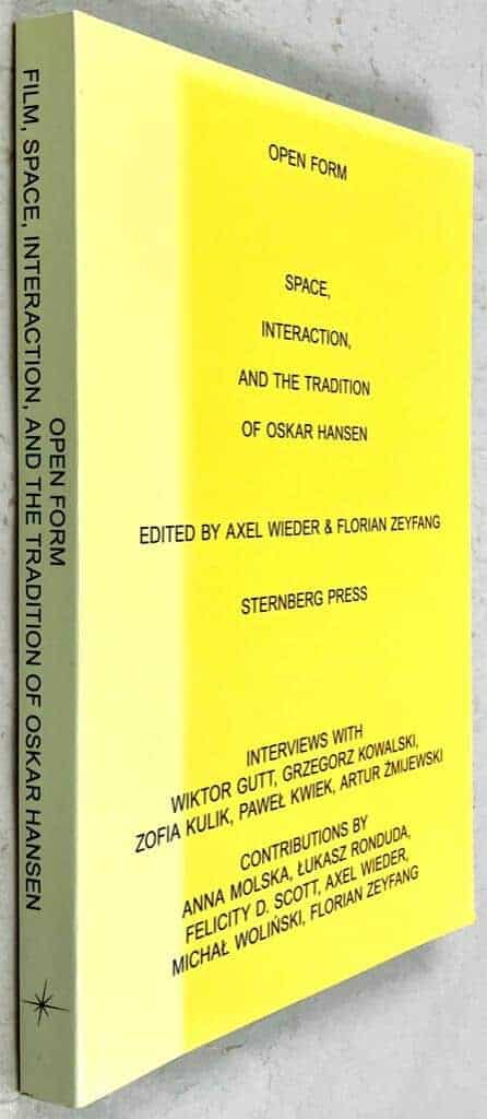 Axel Wieder ; Florian Zeyfang (eds.) : Open form film, space, interaction, and the tradition of Oskar Hansen