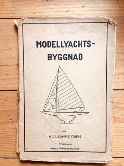 Ax:son Lindberg Wilh. : Modellyachtsbyggnad
