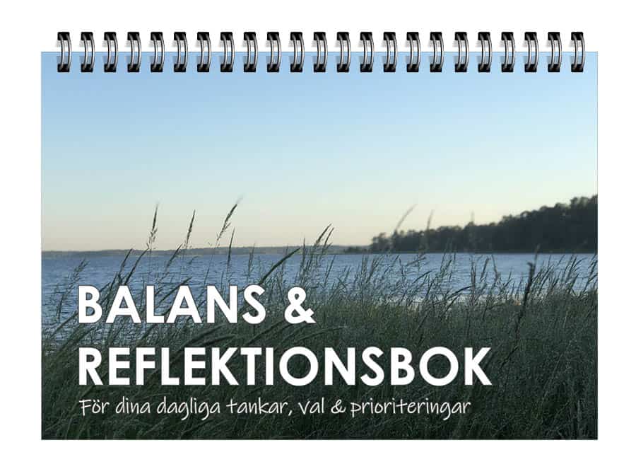 Balans & reflektionsbok