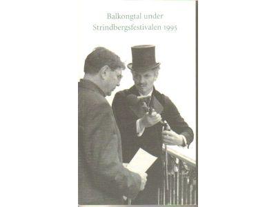 Balkongtal under Strindbergsfestivalen 1995