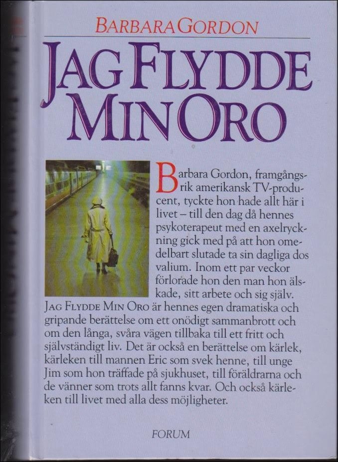 Barbara Gordon : Jag flydde min oro