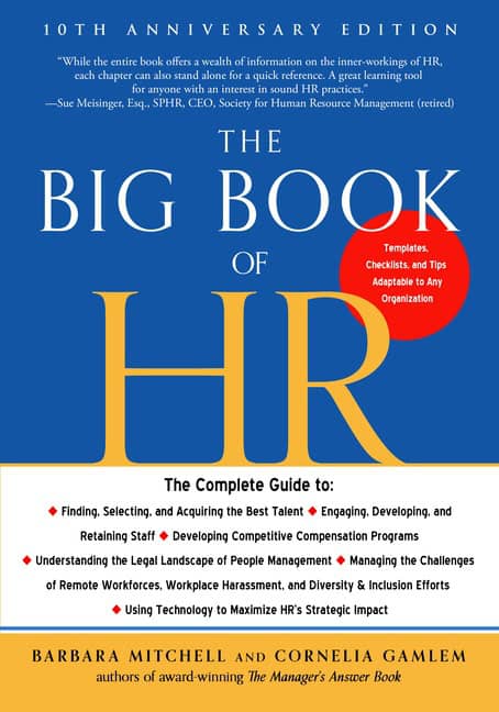 Barbara Mitchell and Cornelia Gamlem : Big Book Of Hr 10th Anniversary Edition