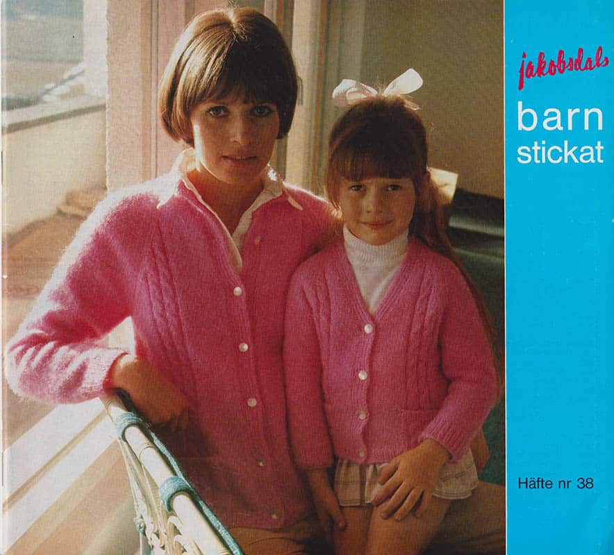 Barnstickat. Häfte nr 38