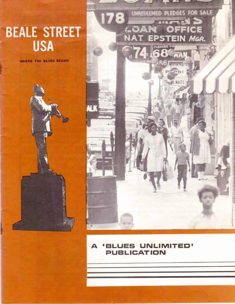 Beale Street USA. Where the blues began