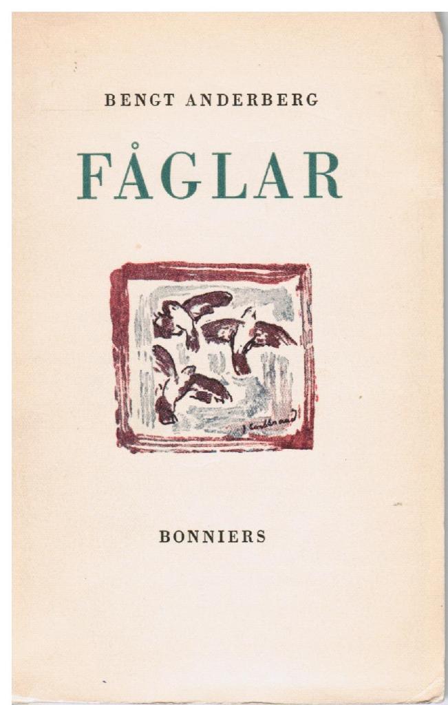 Bengt Anderberg : Fåglar