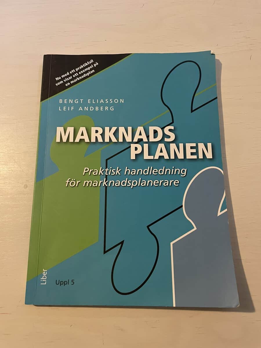 Bengt Eliasson : Marknadsplanen