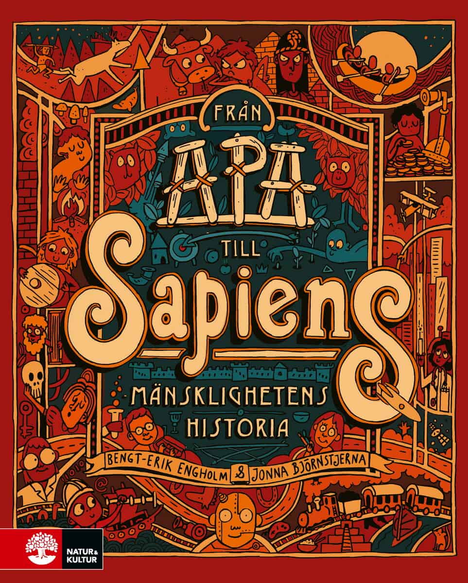 Bengt-Erik Engholm : Från apa till sapiens : mänsklighetens historia