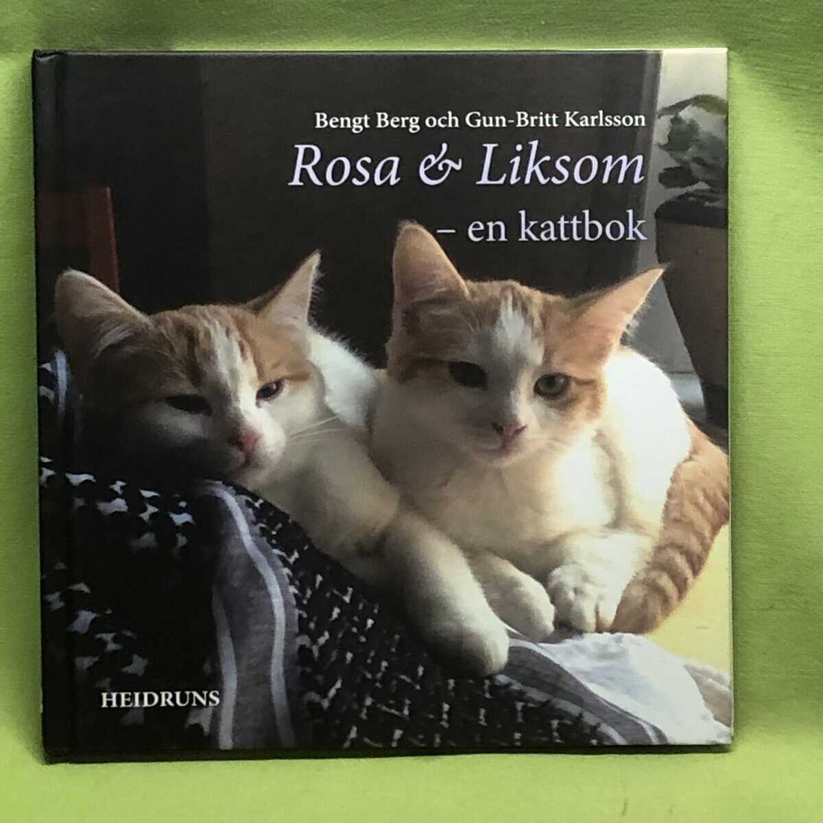 Berg, Bengt, Karlsson, Gun-Britt : Rosa & Liksom en kattbok