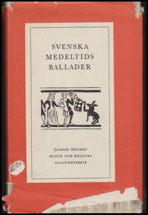 Bengt R. Jonsson : Svenska medeltidsballader