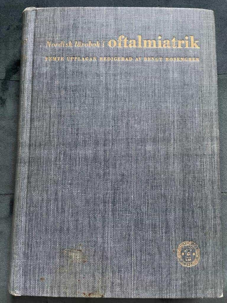 Bengt Rosengren : Nordisk lärobok i oftalmiatrik