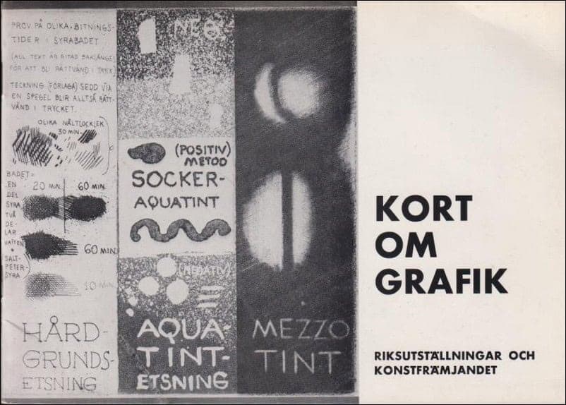 Bengtsson, Per ; Vahlquist Hård, Gudrun : Kort om grafik