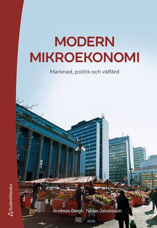 Bergh, Andreas ; Jakobsson, Niklas : Modern mikroekonomi : marknad, politik och välfärd