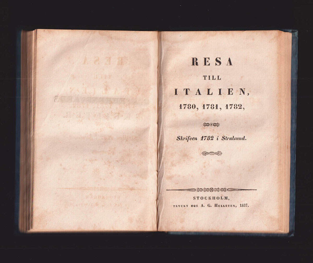 Bergklint, Olof (1733-1805) ; Ehrensvärd, Carl August (1745-1800) : Vittra arbeten