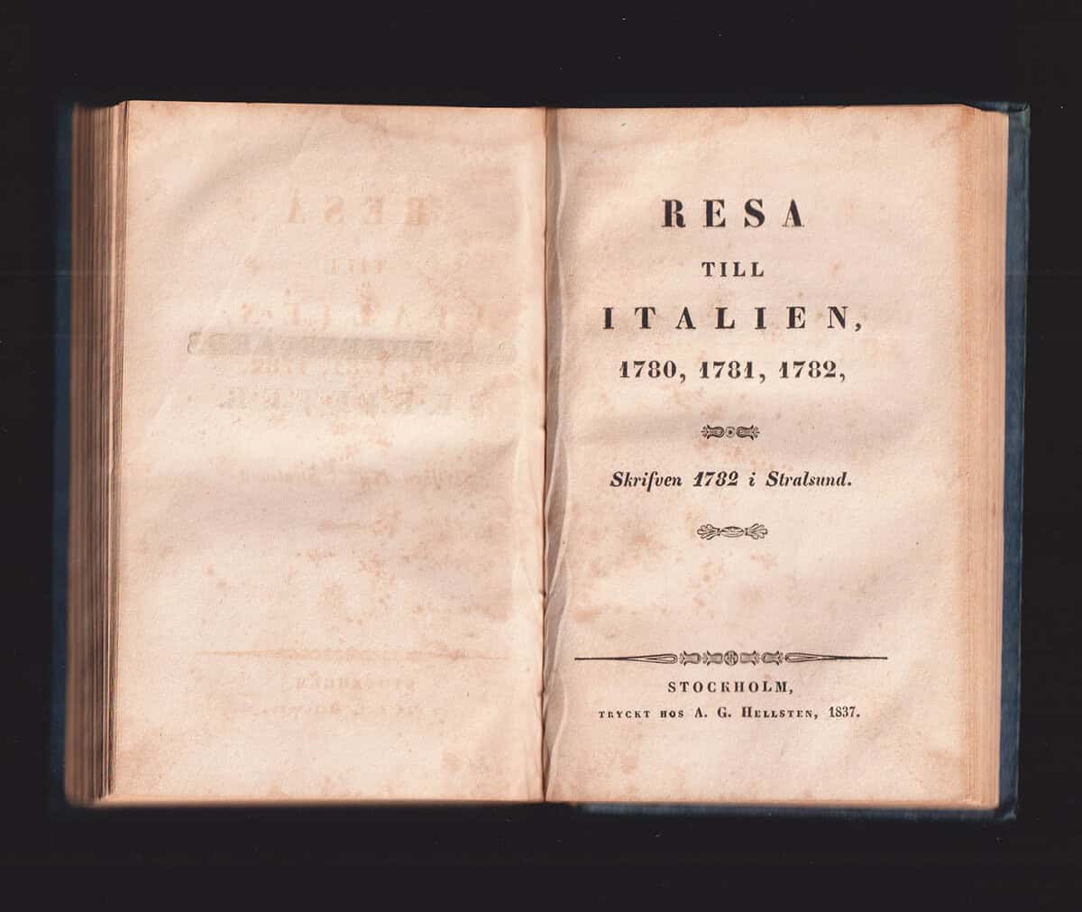 Bergklint, Olof (1733-1805) ; Ehrensvärd, Carl August (1745-1800) : Vittra arbeten