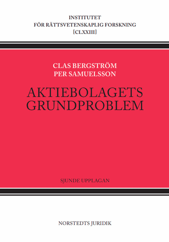 Bergström, Clas; Samuelsson, Per : Aktiebolagets grundproblem