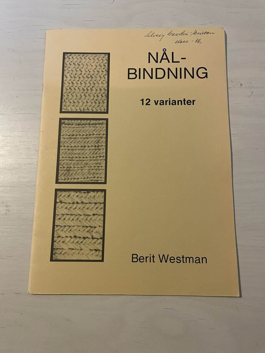 Berit Westman : Nålbindning