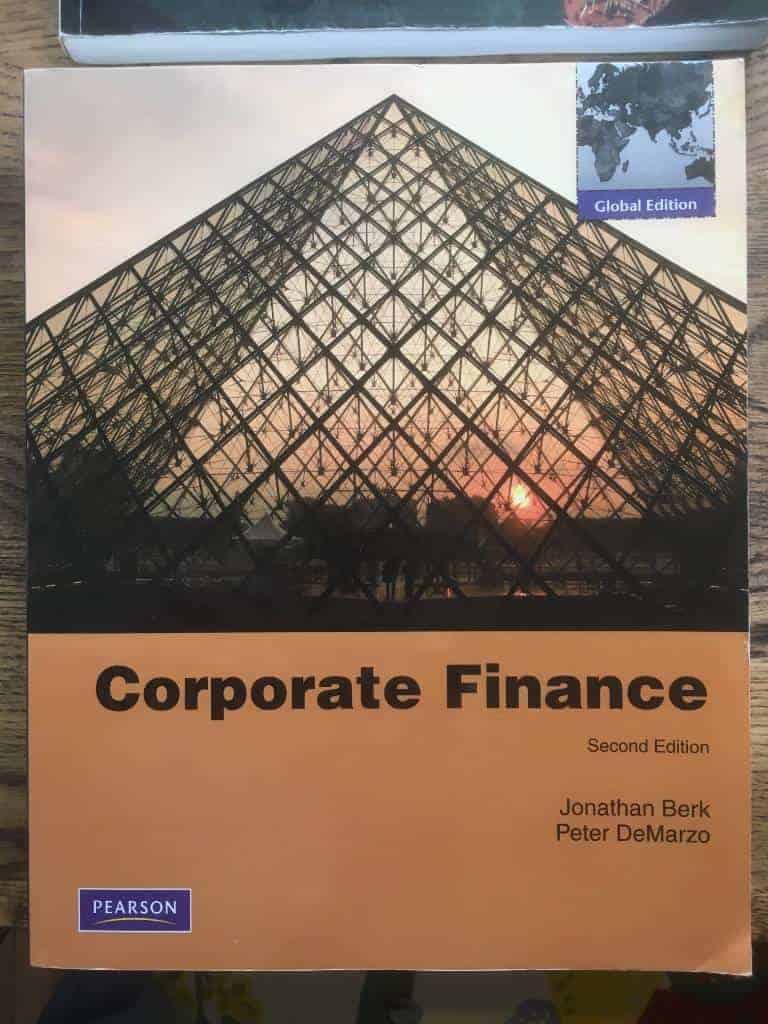 Berk, Jonathan B. ; DeMarzo, Peter M. : Corporate finance