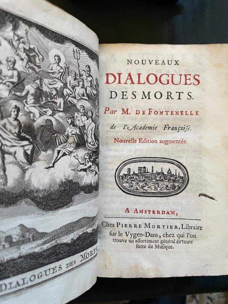 Bernard le Bovier de Fontenelle : Oeuvres diverses de M. de Fontenelle [Innehåller bland annat