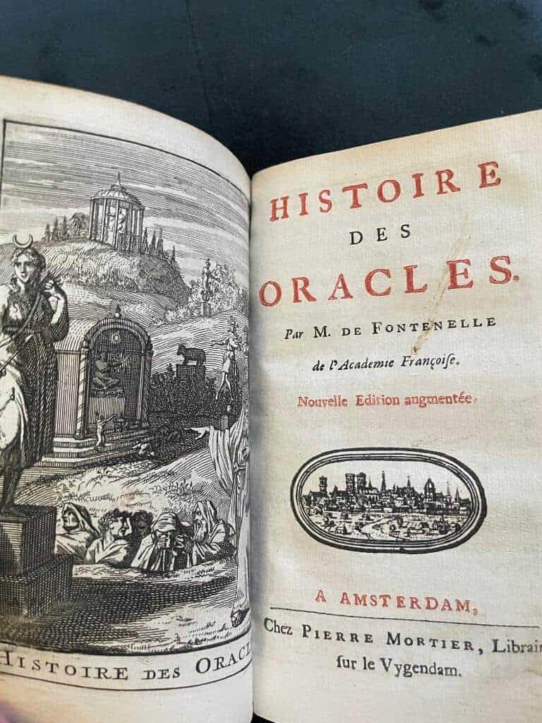 Bernard le Bovier de Fontenelle : Oeuvres diverses de M. de Fontenelle [Innehåller bland annat