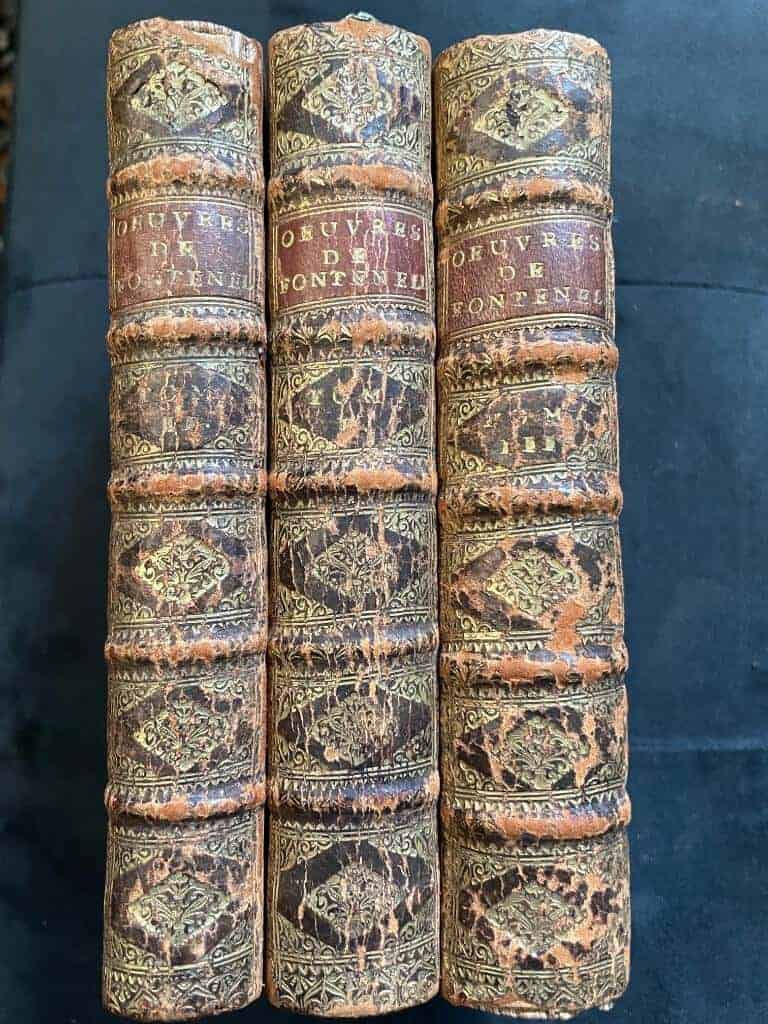 Bernard le Bovier de Fontenelle : Oeuvres diverses de M. de Fontenelle [Innehåller bland annat