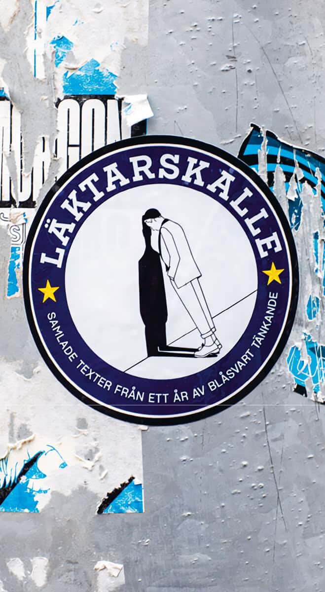 Bernövall, Johann ; Bernövall, Oskar : Läktarskalle : samlade texter från ett år av blåsvart tänkande