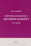 Bert Lehrberg : Rättsfallssamling i aktiebolagsrätt