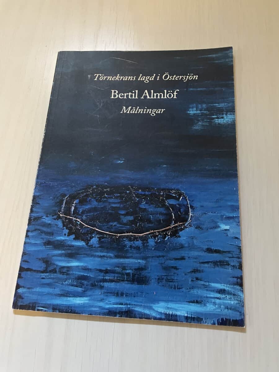 Bertil Almlöf : Törnekrans lagd i Östersjön målningar av Bertil Almlöf