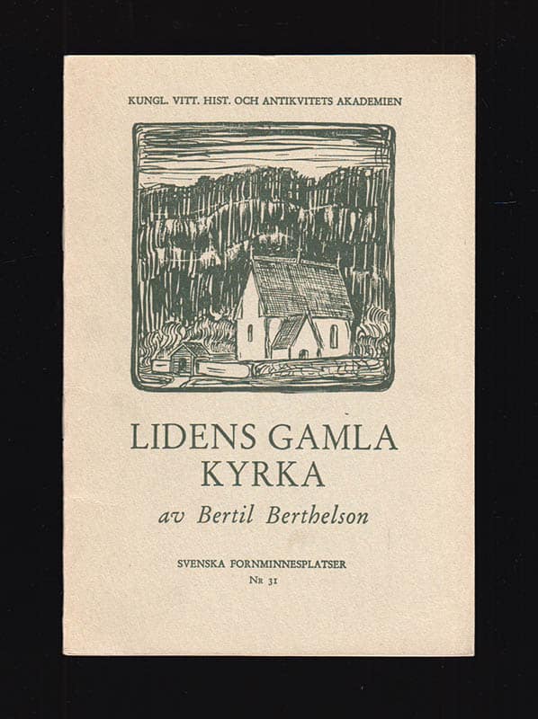 Bertil Berthelson : Lidens gamla kyrka i Medelpad