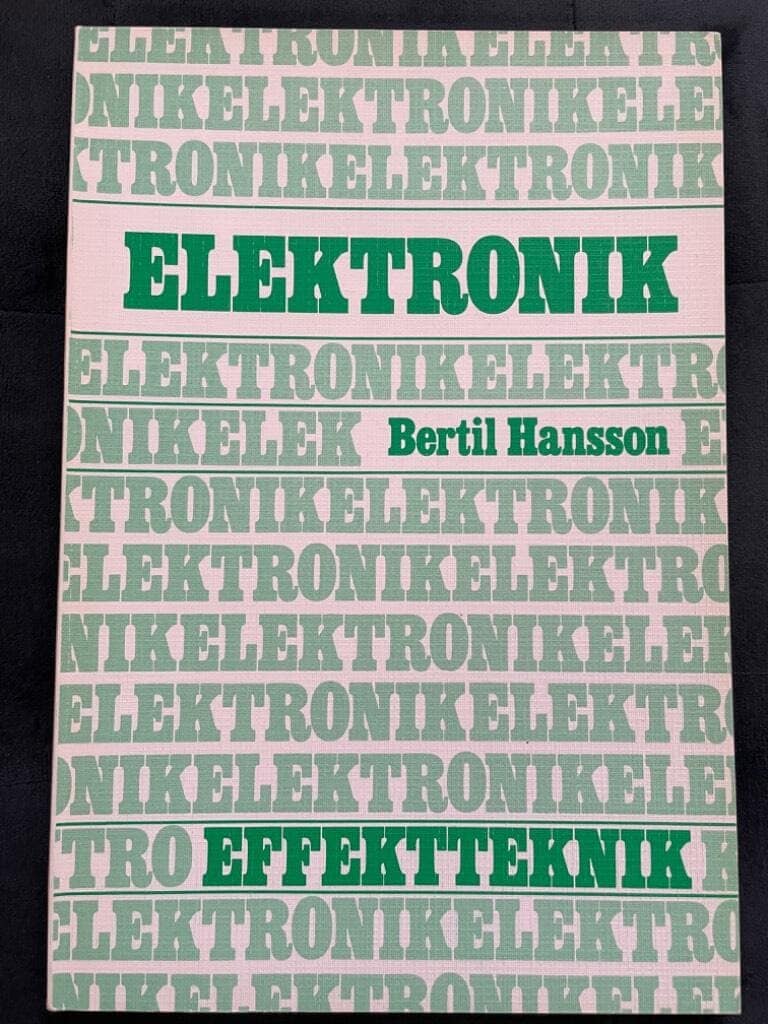 Bertil Hansson : Elektronik