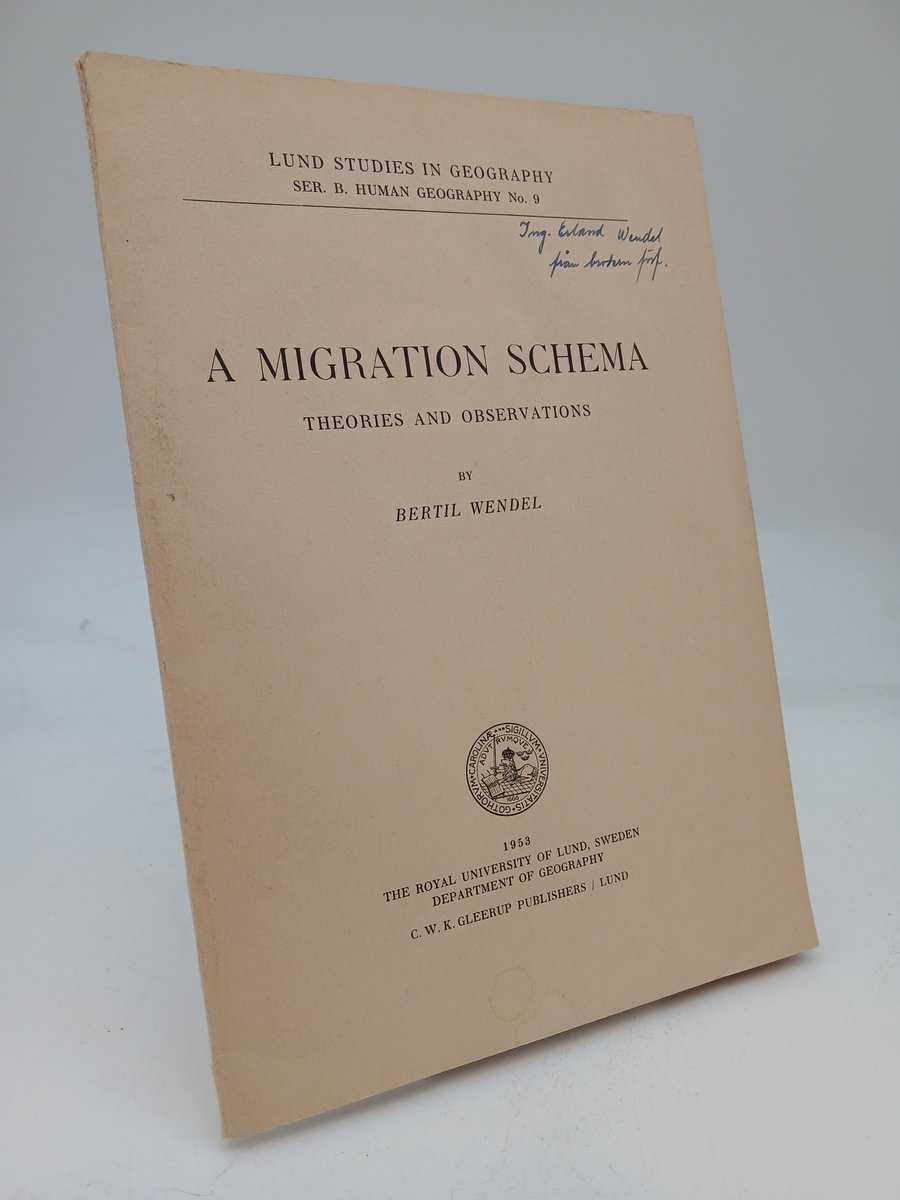 Bertil Wendel : A migration schema