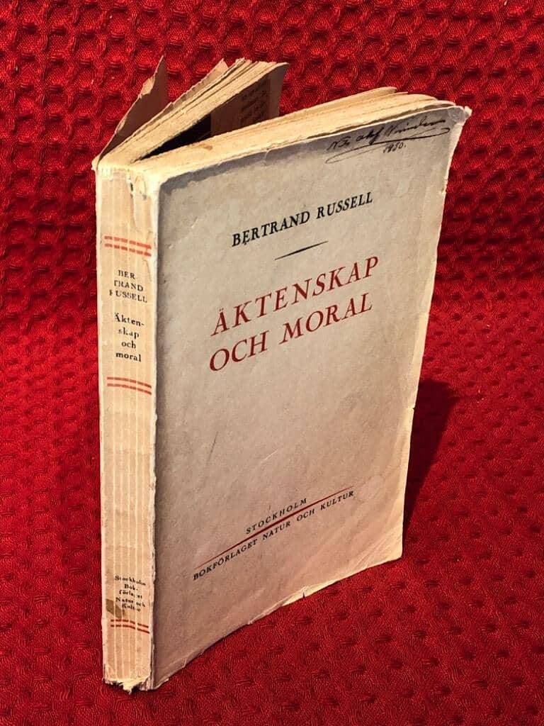 Bertrand Russell : Äktenskap och moral