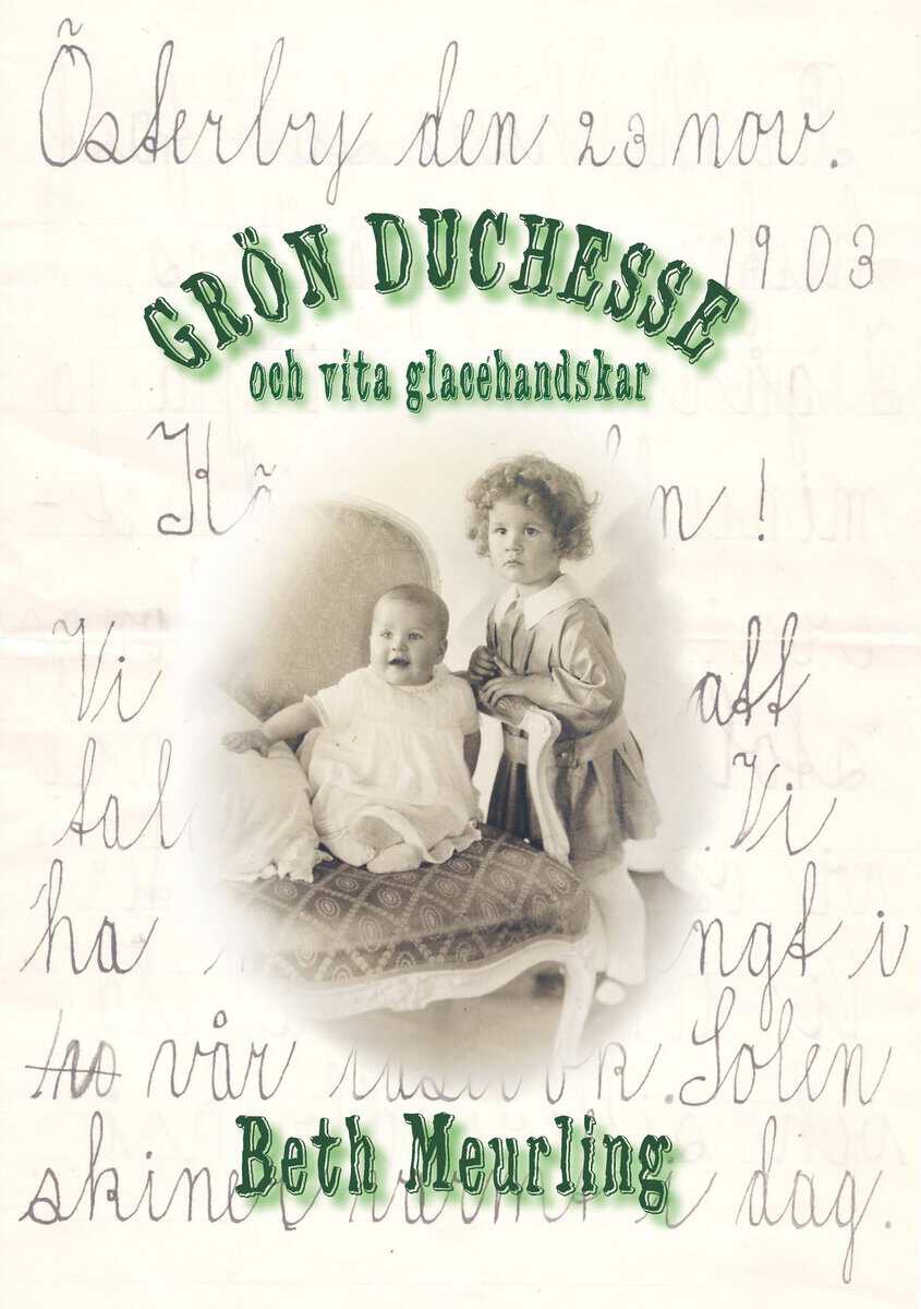 Beth Meurling : Grön Duchesse och vita glacéhandskar