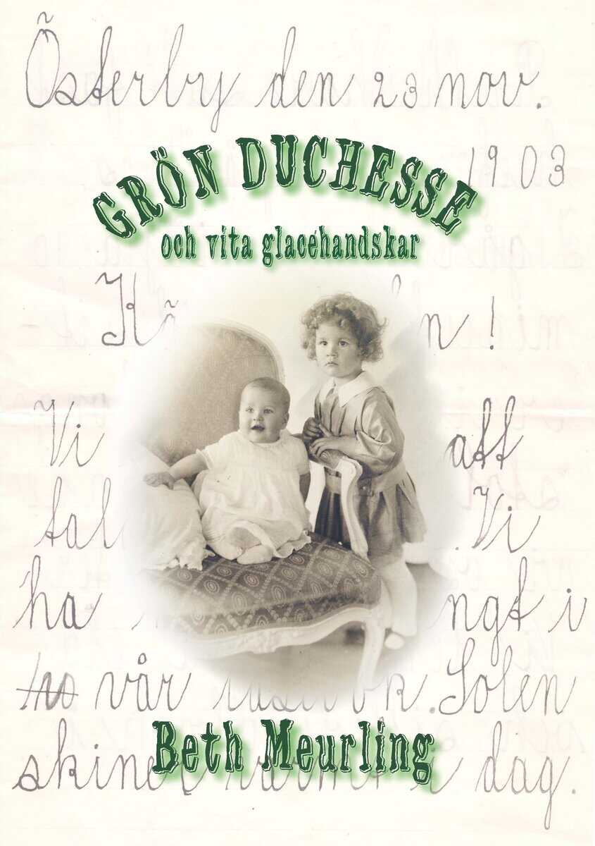 Beth Meurling : Grön Duchesse och vita glacéhandskar