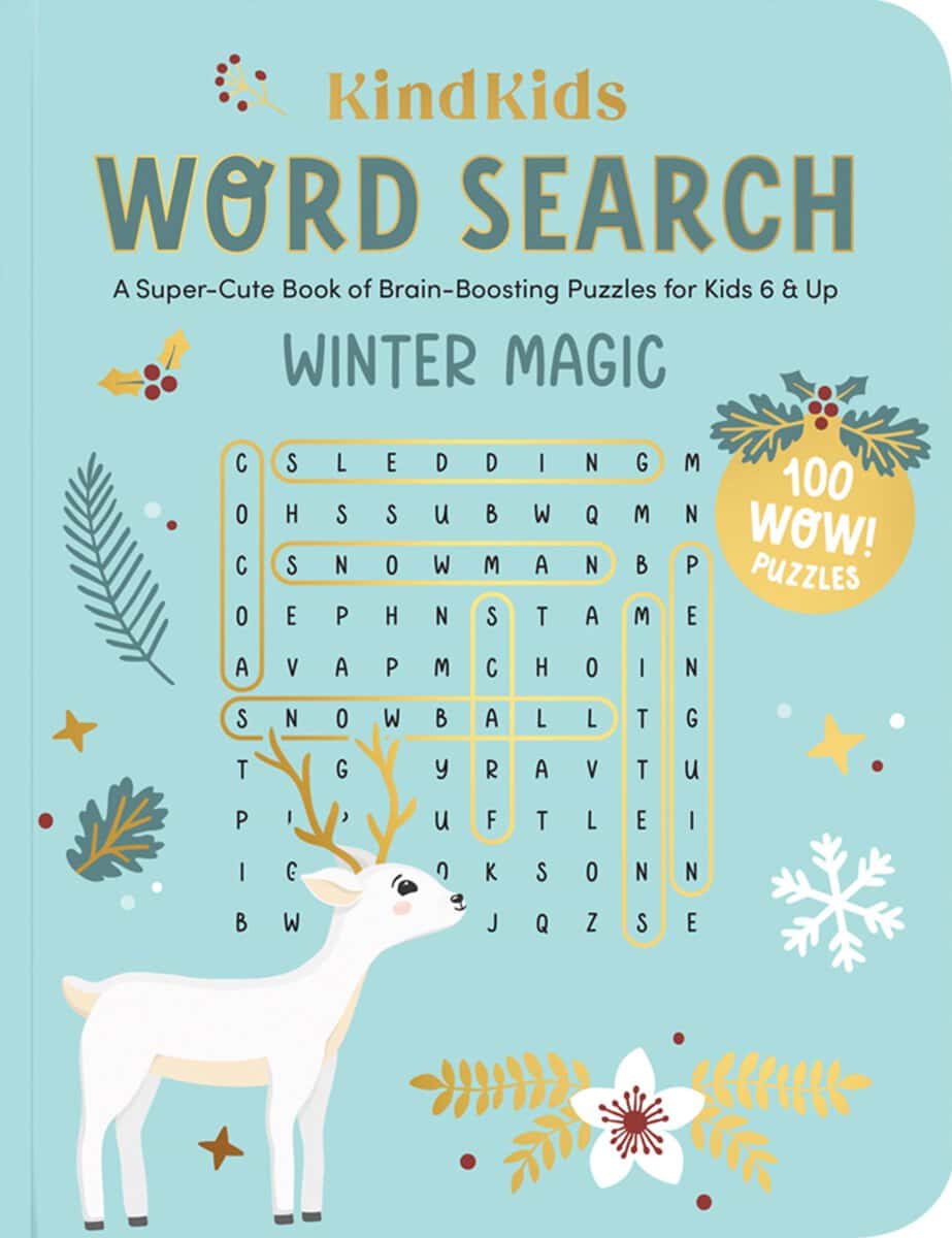Better Day Books : Kindkids Word Search Winter Magic