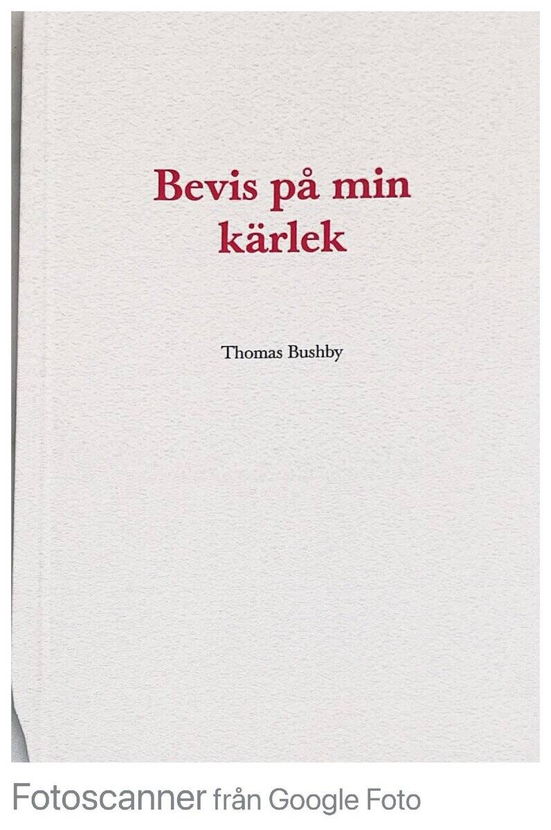 Bevis på min kärlek